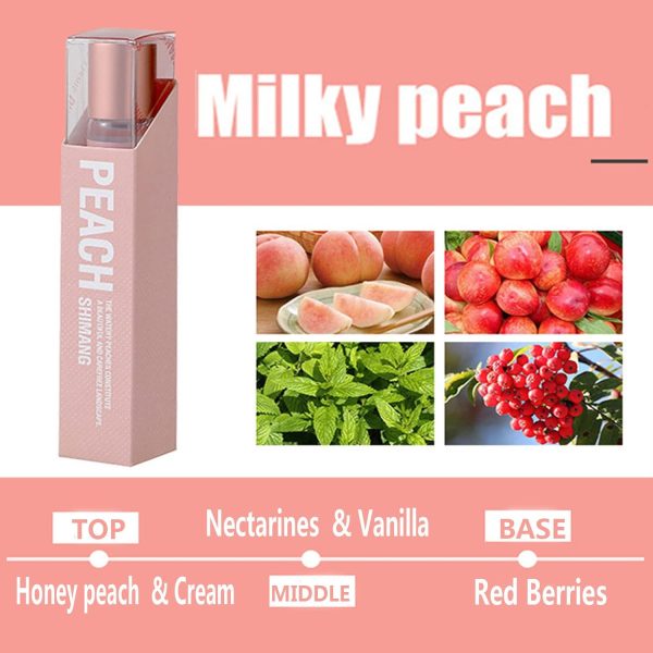 4PCS Women Perfume, Eau De Parfum Perfume Oil Roll-On Perfumes for Women and Men by Fresh Flower Fruit Fragrances, 10 ml / 0.33 fl Oz (Fruit Fragrance Series) - Image 3