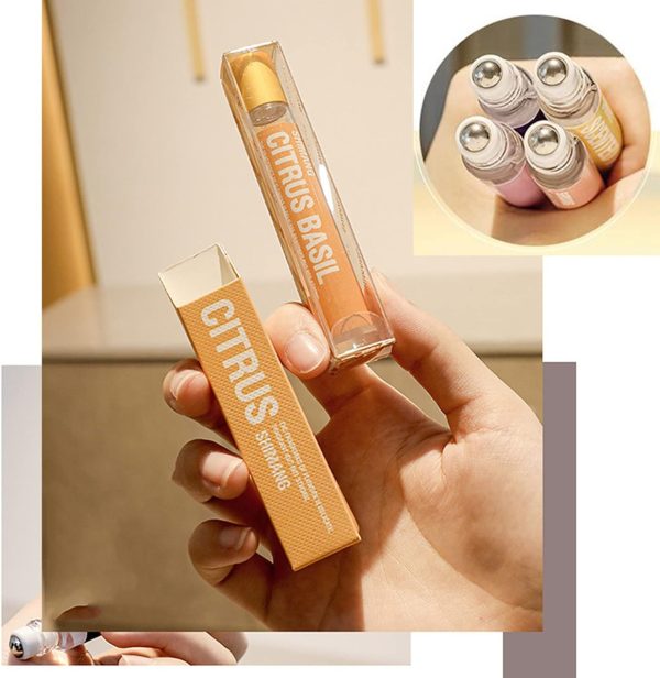 4PCS Women Perfume, Eau De Parfum Perfume Oil Roll-On Perfumes for Women and Men by Fresh Flower Fruit Fragrances, 10 ml / 0.33 fl Oz (Fruit Fragrance Series) - Image 8