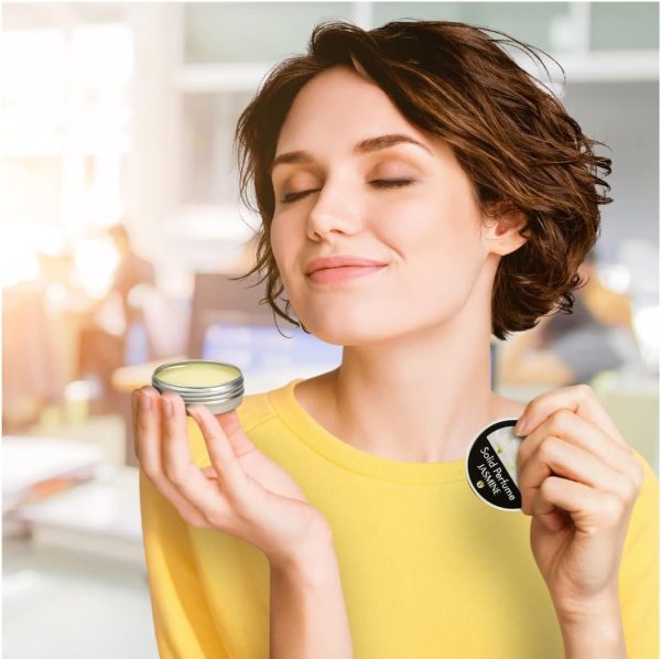 Flowerland Solid Perfume - Portable Pocket Balm Perfume Perfect for Travel Use - Natural Fragrance Parfum for Men and Women - Natural & Vegan - Jasmine (30ml) - Image 4