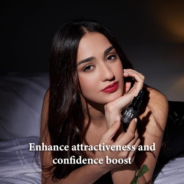 GODA For Her Pheromone Perfume for Women - Long-Lasting Women's Fragrances with Jasmine and Rose - Floral Perfume Oil with Sweet & Spicy Aroma - Vegan & Cruelty-Free Travel Perfume - 15ml/0.50 fl. oz - Image 6