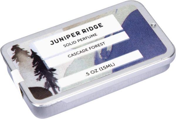 Juniper Ridge Redwood Mist Solid Perfume | Wild-Harvested Essential Oil Blend | Unisex Fragrance | Travel Friendly | 0.5 Oz Tin - Image 2