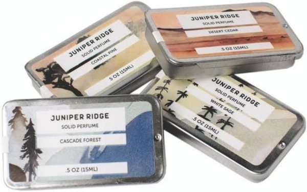 Juniper Ridge Redwood Mist Solid Perfume | Wild-Harvested Essential Oil Blend | Unisex Fragrance | Travel Friendly | 0.5 Oz Tin - Image 6