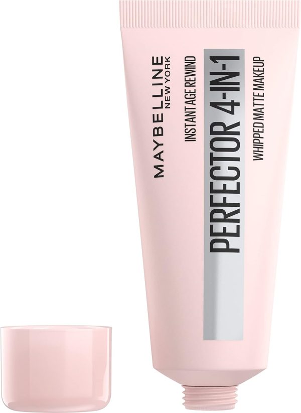 Maybelline Instant Age Rewind Instant Perfector 4-In-1 Matte Makeup, 01 Light, 1 Count