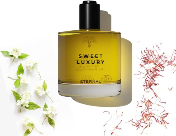 Sweet Luxury Perfume Oil Inspired by Baccarat Rouge 540 | Long Lasting Perfumes for Women and Men (Unisex) - 50ml with 30ml (Pack of 2)